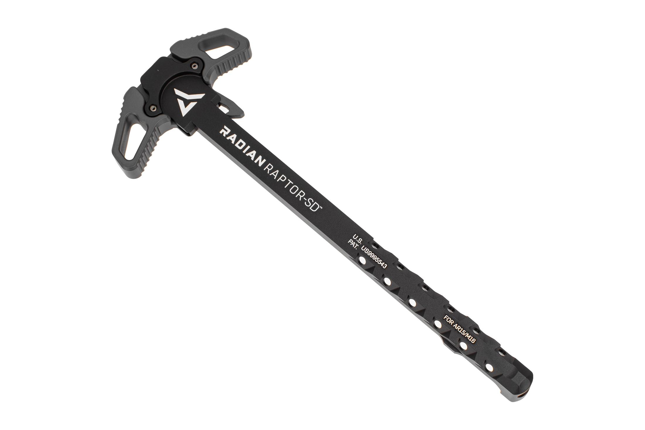 Radian Raptor-SD Vented Ambidextrous AR-15 Charging Handle  - Radian Grey